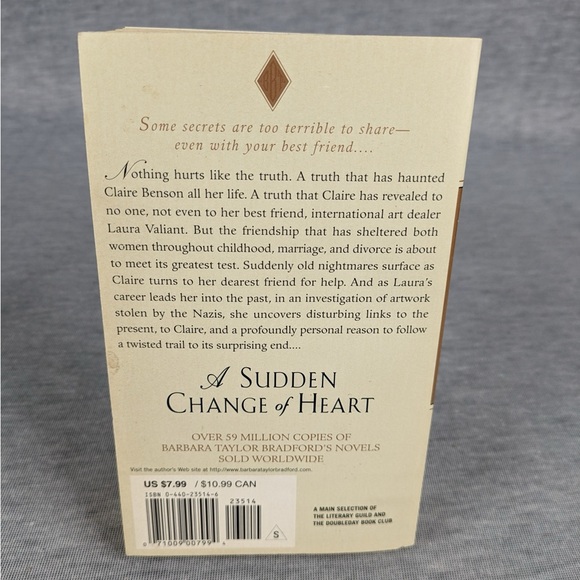 Barbara Taylor Bradford: A Sudden Change of Heart (Paperback) - Picture 3 of 4